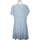 Vêtements Femme Robes courtes Bérénice robe courte  40 - T3 - L Bleu Bleu