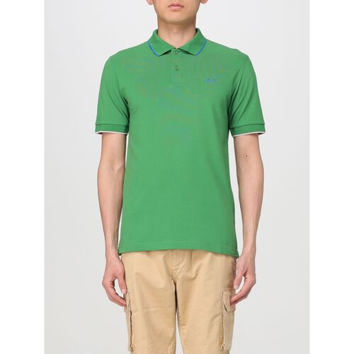 Vêtements Homme T-shirts & Polos Sun68 A34113 88 Vert