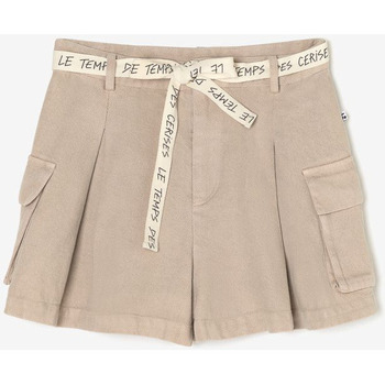 Vêtements Femme Shorts / Bermudas Le Temps des Cerises TEMPS DES CERISES - Short - beige Beige