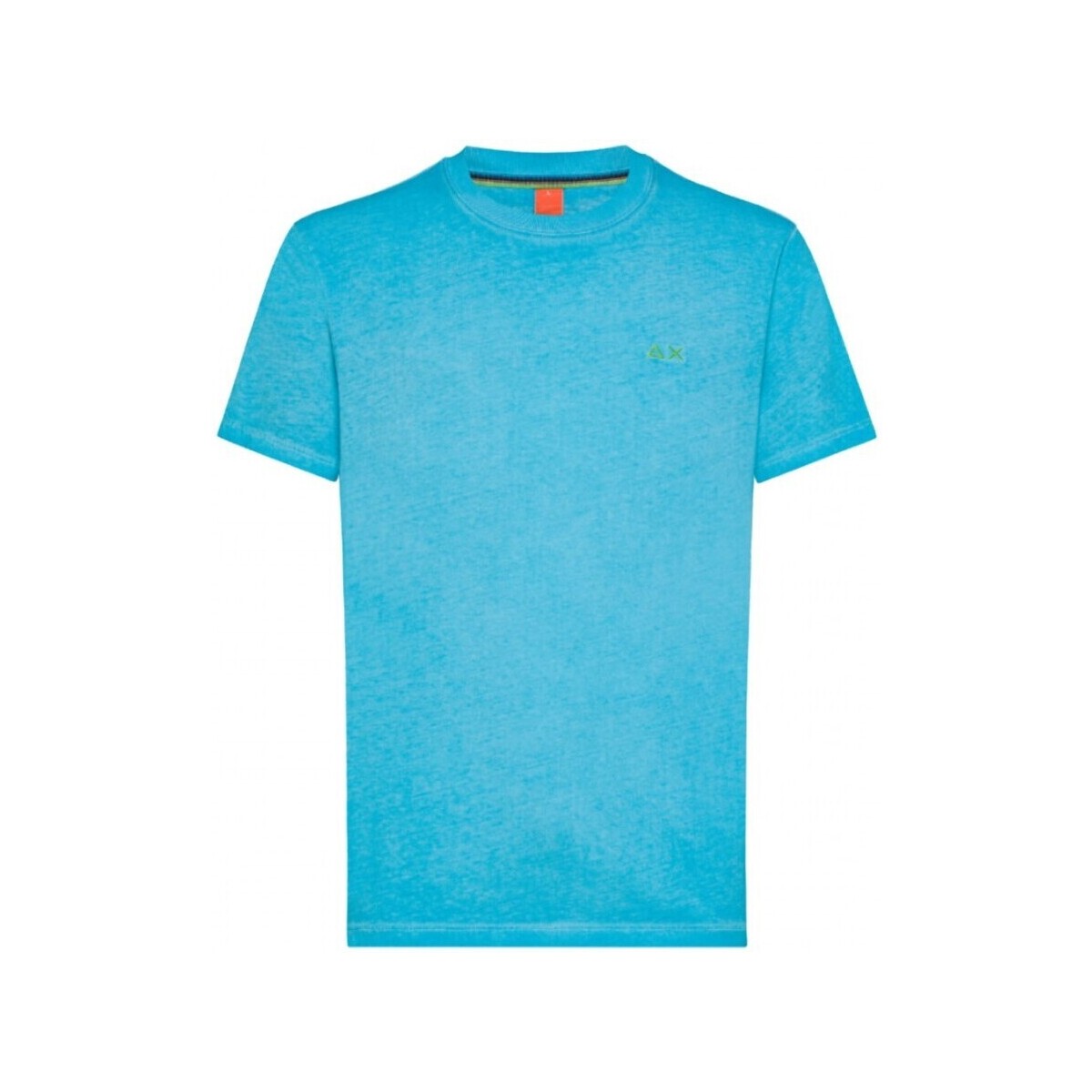 Vêtements Homme T-shirts & Polos Sun68 T-Shirt SS Teint Spcial Bleu