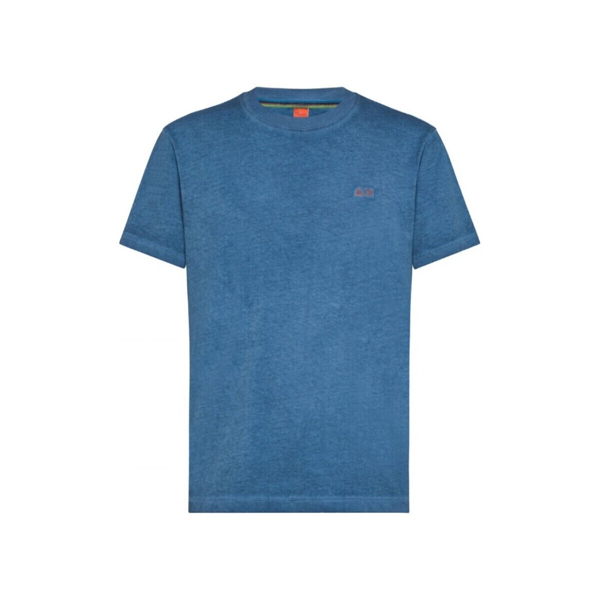 Vêtements Homme T-shirts & Polos Sun68 T-shirt teint spcial SS Bleu