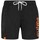 Vêtements Homme Maillots / Shorts de bain Sun68 Pantalon de bain avec macro logo sur le devant Noir