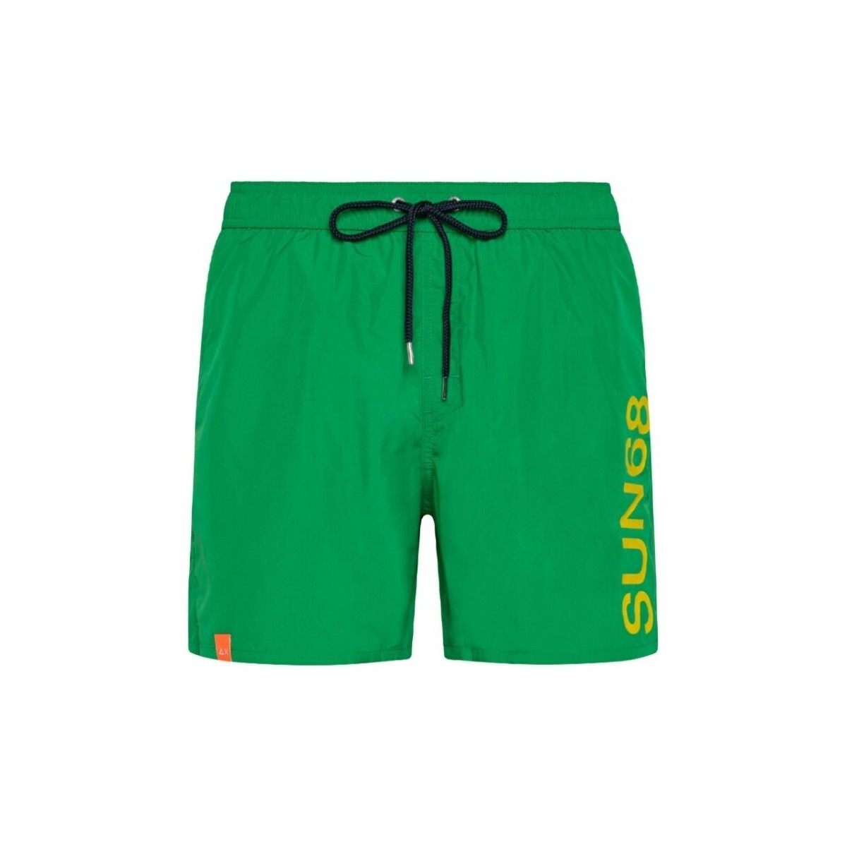 Vêtements Homme Maillots / Shorts de bain Sun68 Pantalon de bain avec macro logo sur le devant Vert