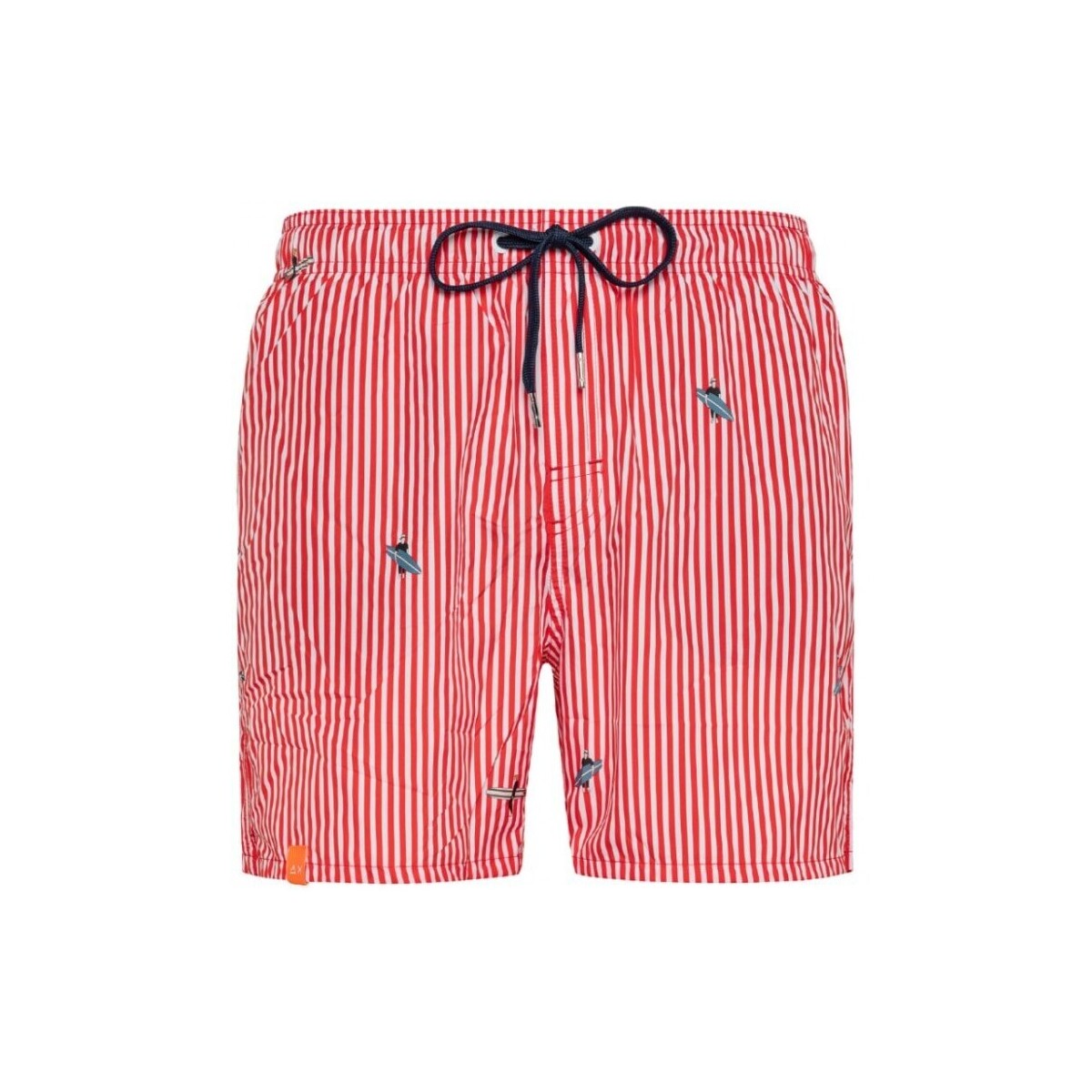 Vêtements Homme Maillots / Shorts de bain Sun68 Pantalon de bain Stripe Fancy Blanc
