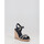 Chaussures Femme Espadrilles Tommy Hilfiger MONO WEBBING HIGH WEDGE SANDAL Bleu