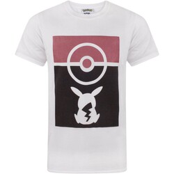 Vêtements Homme T-shirts manches longues Pokemon NS4135 Blanc