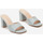 Chaussures Femme Sandales et Nu-pieds Vera Collection Mules à talons carrés pour femmes,  Bleu pastel Bleu