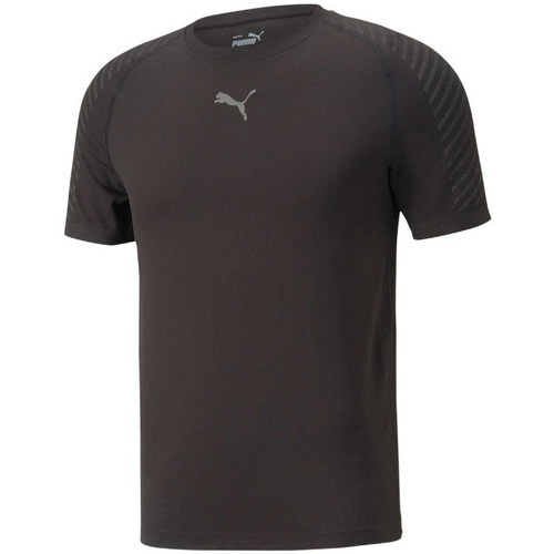 Vêtements Homme T-shirts manches courtes Puma - Tee-shirt de sport - noir Noir