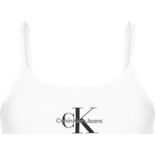 Vêtements Femme Quiksilver Close Call T-shirt gialla Calvin Klein Jeans J20J223105 Blanc