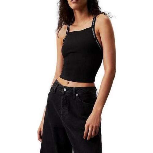 Vêtements Femme Débardeurs / T-shirts sans manche Calvin Klein Jeans J20J223110 Noir