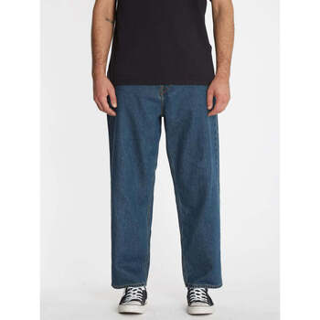 Vêtements Homme Jeans Volcom Vaqueros  Billow Tapered - Indigo Ridge Wash Bleu