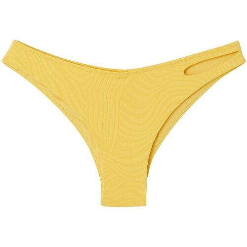 Vêtements Femme Maillots de bain 2 pièces Pomm'poire Slip de bain forme tanga jaune Mykonos Jaune