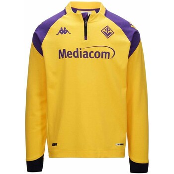 Vêtements Homme Sweats Kappa Sweatshirt Ablas Pro 7 ACF Fiorentina 23/24 Jaune