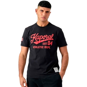 Vêtements Homme T-shirts manches courtes Kaporal Barel Noir