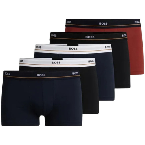 Sous-vêtements Homme Boxers BOSS Pack x5 essential Noir