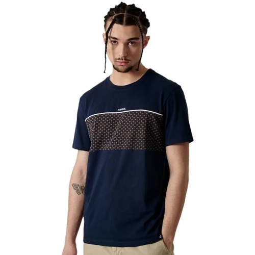 Vêtements Homme T-shirts manches courtes Kaporal Niki Bleu