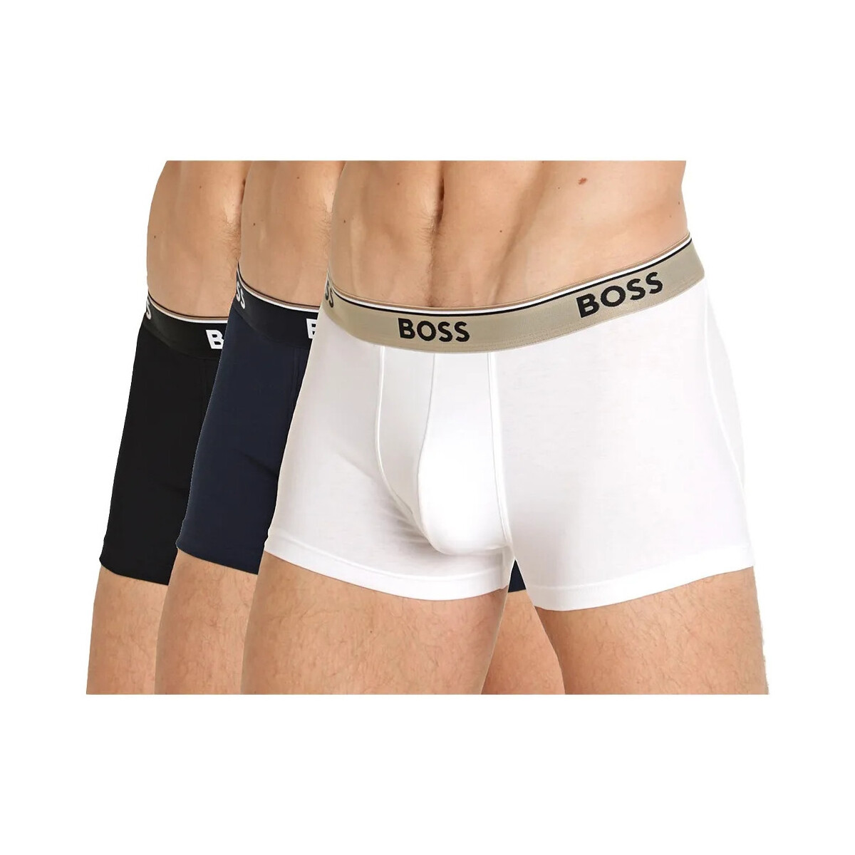 Sous-vêtements Homme Boxers BOSS Pack x3 essential Multicolore