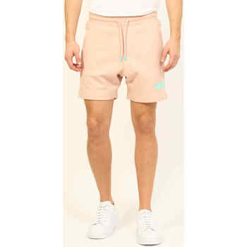 Vêtements Homme Shorts / Bermudas BOSS Bermuda homme  avec logo effet dégoulinant Rose