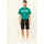 Vêtements Homme Shorts / Bermudas Bikkembergs Bermuda homme  avec bande verticale Noir