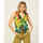 Vêtements Femme Débardeurs / T-shirts sans manche Silvian Heach Top  multicolore à large encolure Multicolore