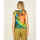 Vêtements Femme Débardeurs / T-shirts sans manche Silvian Heach Top  multicolore à large encolure Multicolore