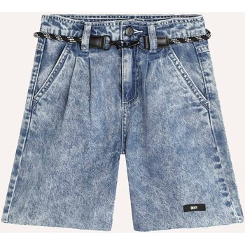 Vêtements Fille Shorts / Bermudas Dkny Short en jean  pour fille Bleu