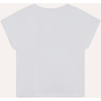 Dkny T-shirt à manches courtes  pour fille Blanc