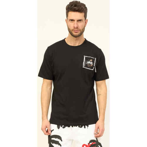 Vêtements Homme Peter Paid Spin Spin Sugar T-Shirt Nude Disclaimer T-shirt à col rond  avec logo en forme de boîte Noir