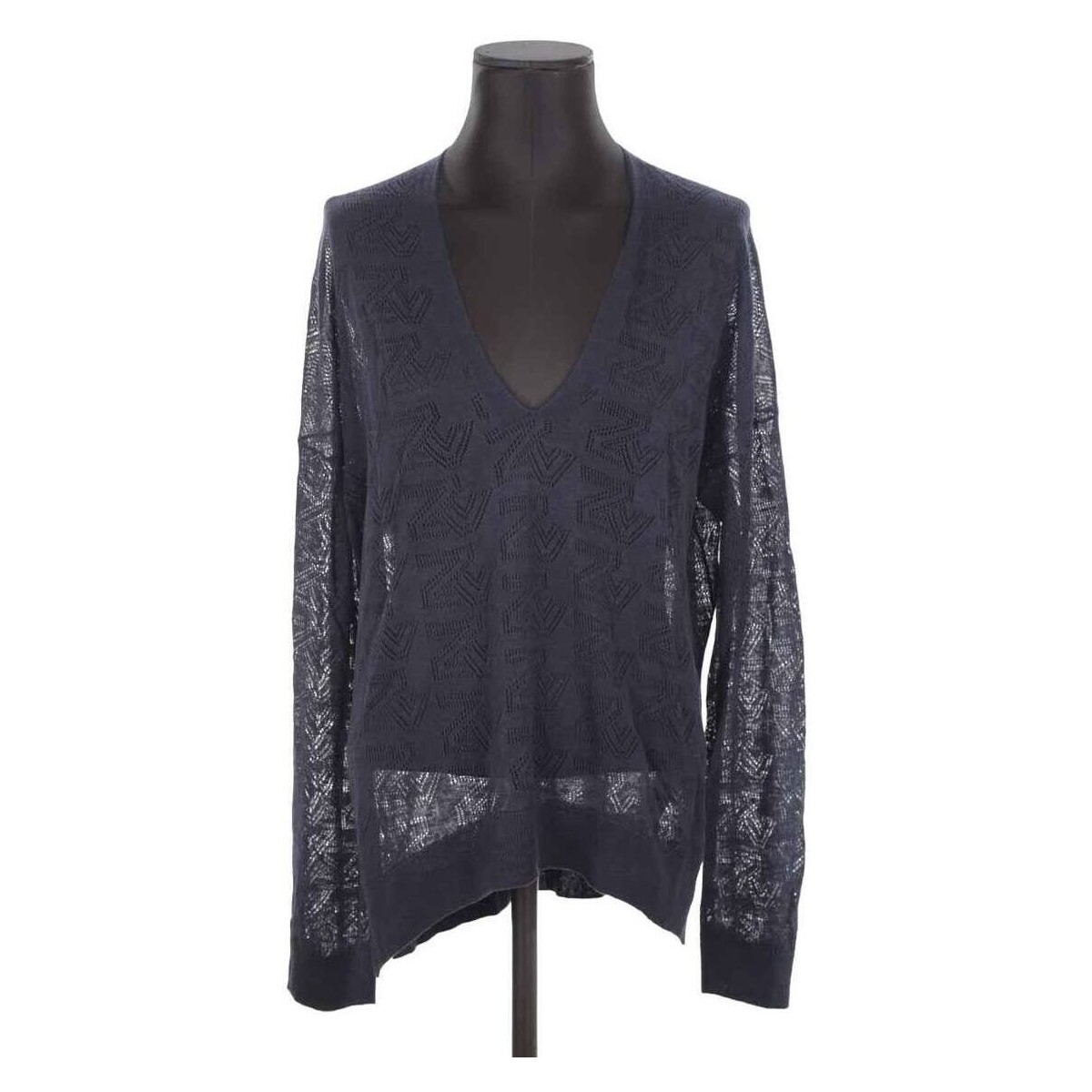 Vêtements Femme Sweats Zadig & Voltaire Pull-over en laine Bleu