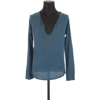 Vêtements Femme Débardeurs / T-shirts sans manche T0 - Xs Top en coton Bleu