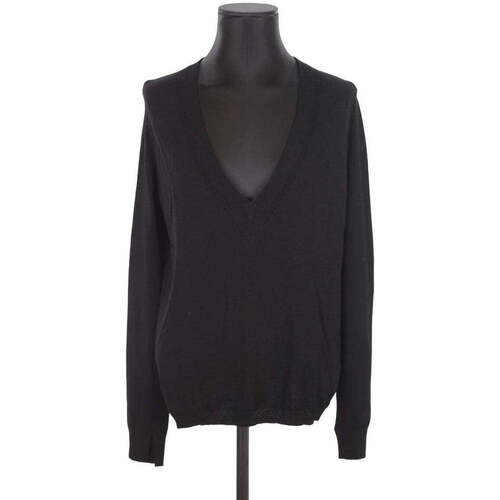 Vêtements Femme Sweats Chemise En Coton Pull-over en laine Noir