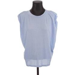 Vêtements Femme Débardeurs / T-shirts sans manche Momoni Top bleu Bleu
