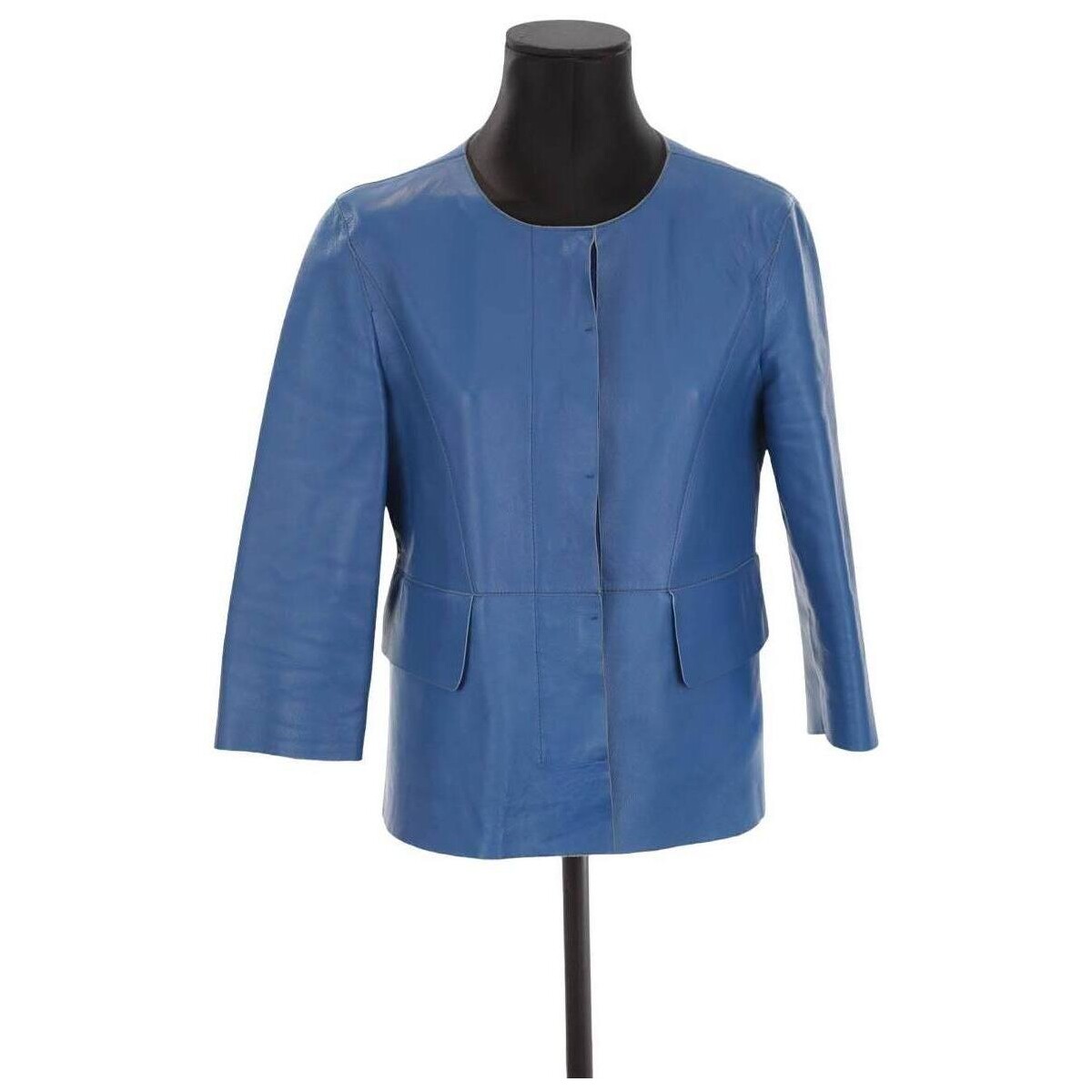 Vêtements Femme Blousons Marni Veste en cuir Bleu