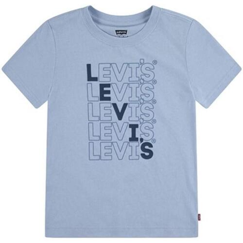 Vêtements Garçon T-shirts Futura manches courtes Levi's  Bleu