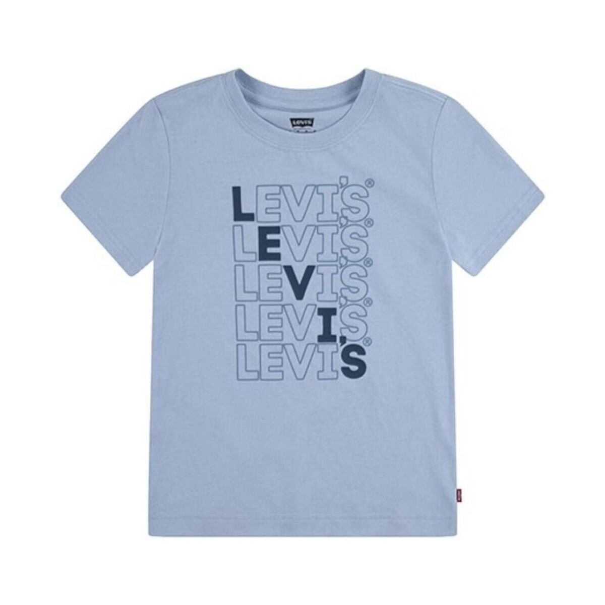 Vêtements Garçon T-shirts manches courtes Levi's  Bleu