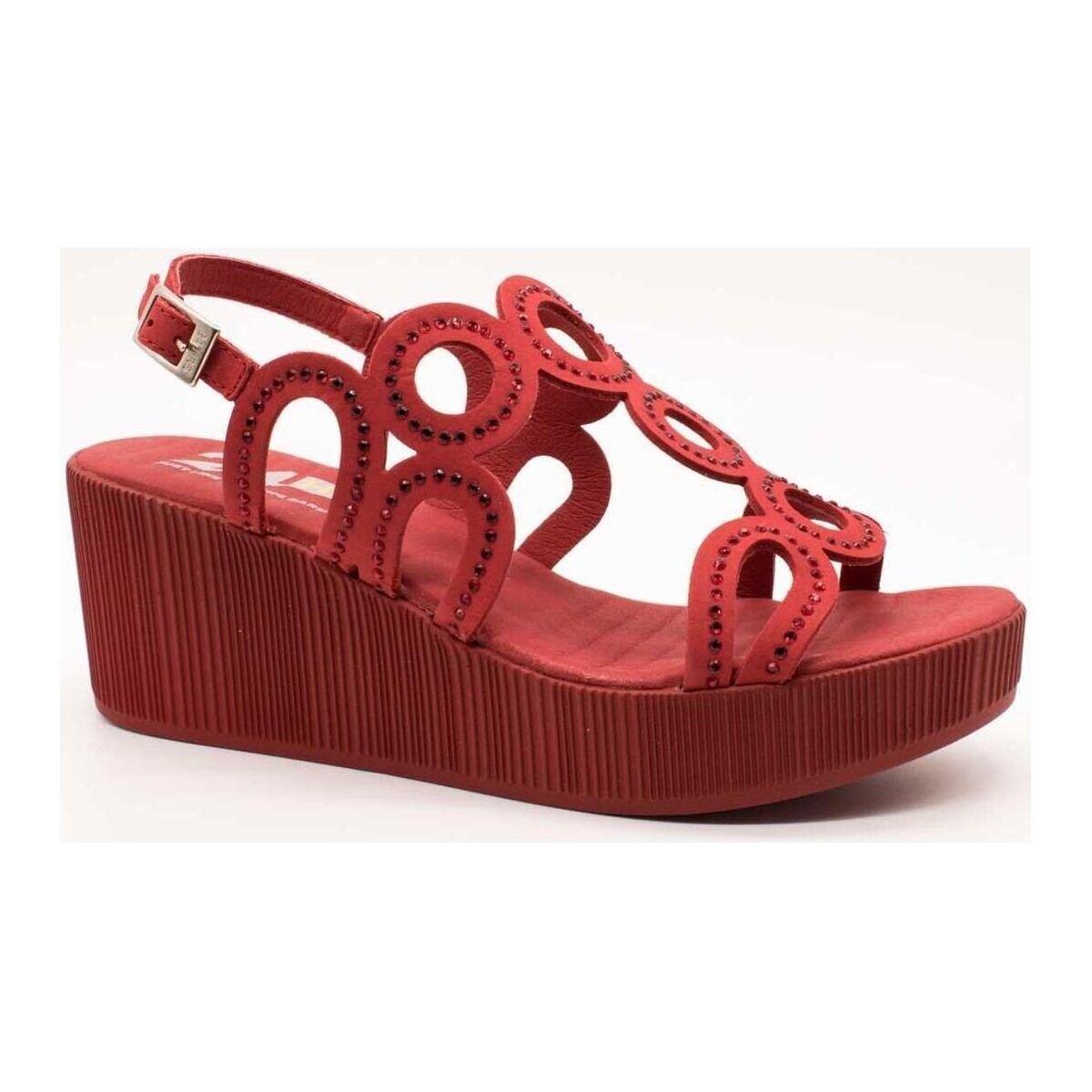 Chaussures Femme Sandales et Nu-pieds 24 Hrs  Rouge