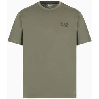 Vêtements Homme T-shirts manches courtes Emporio Flip Armani Kids leather buckle belt Weiß 8NPT18 PJ02Z Vert