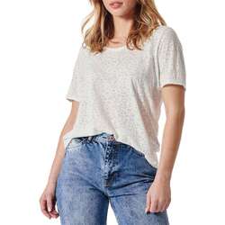 Vêtements short-sleeved T-shirts manches courtes Kaporal 161668VTPE24 Blanc