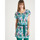 Vêtements Femme T-shirts & Polos Daxon by  - Tunique avec ceinture en maille Multicolore