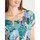 Vêtements Femme T-shirts & Polos Daxon by  - Tunique avec ceinture en maille Multicolore