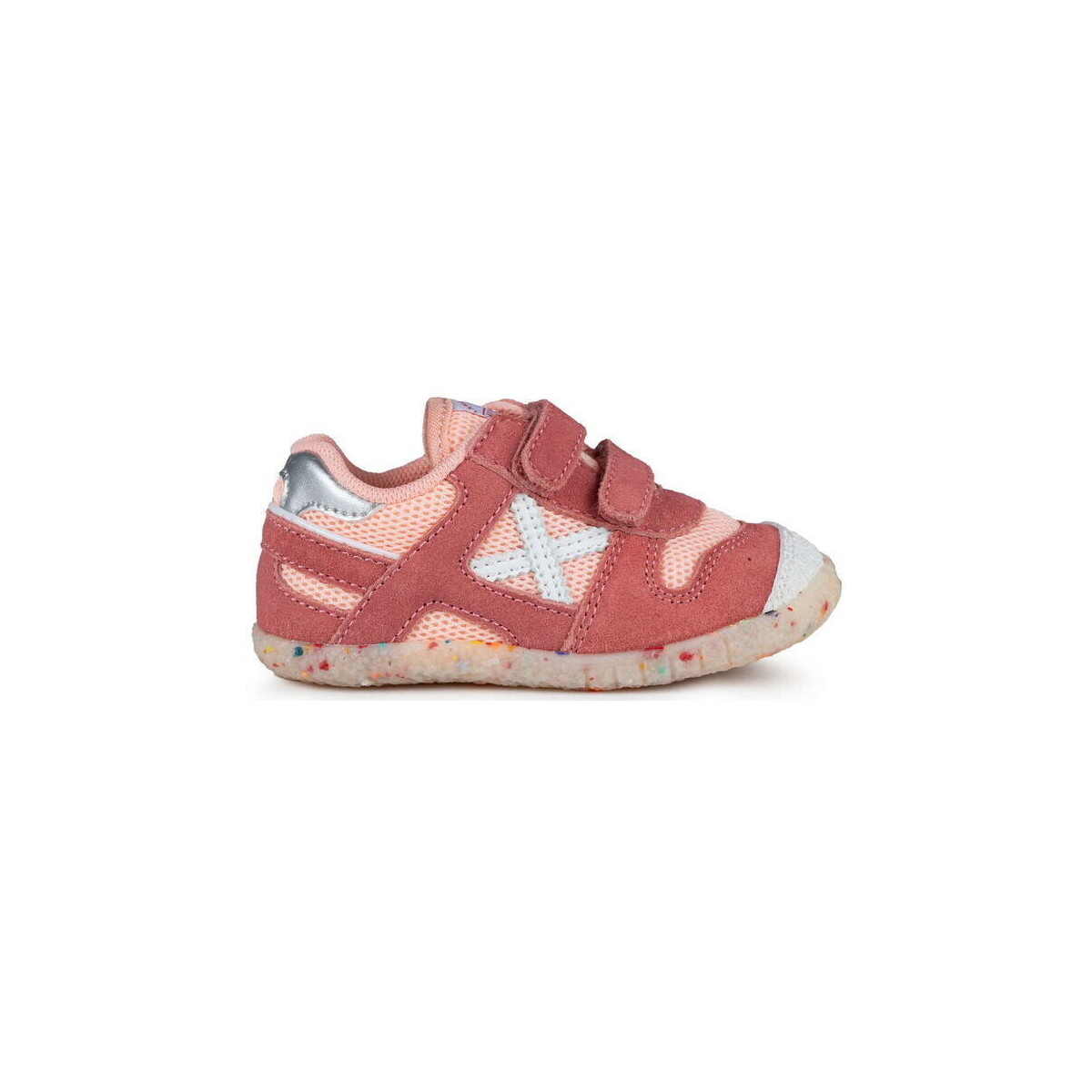 Chaussures Enfant Baskets mode Munich Baby goal 8172591 Coral Multicolore