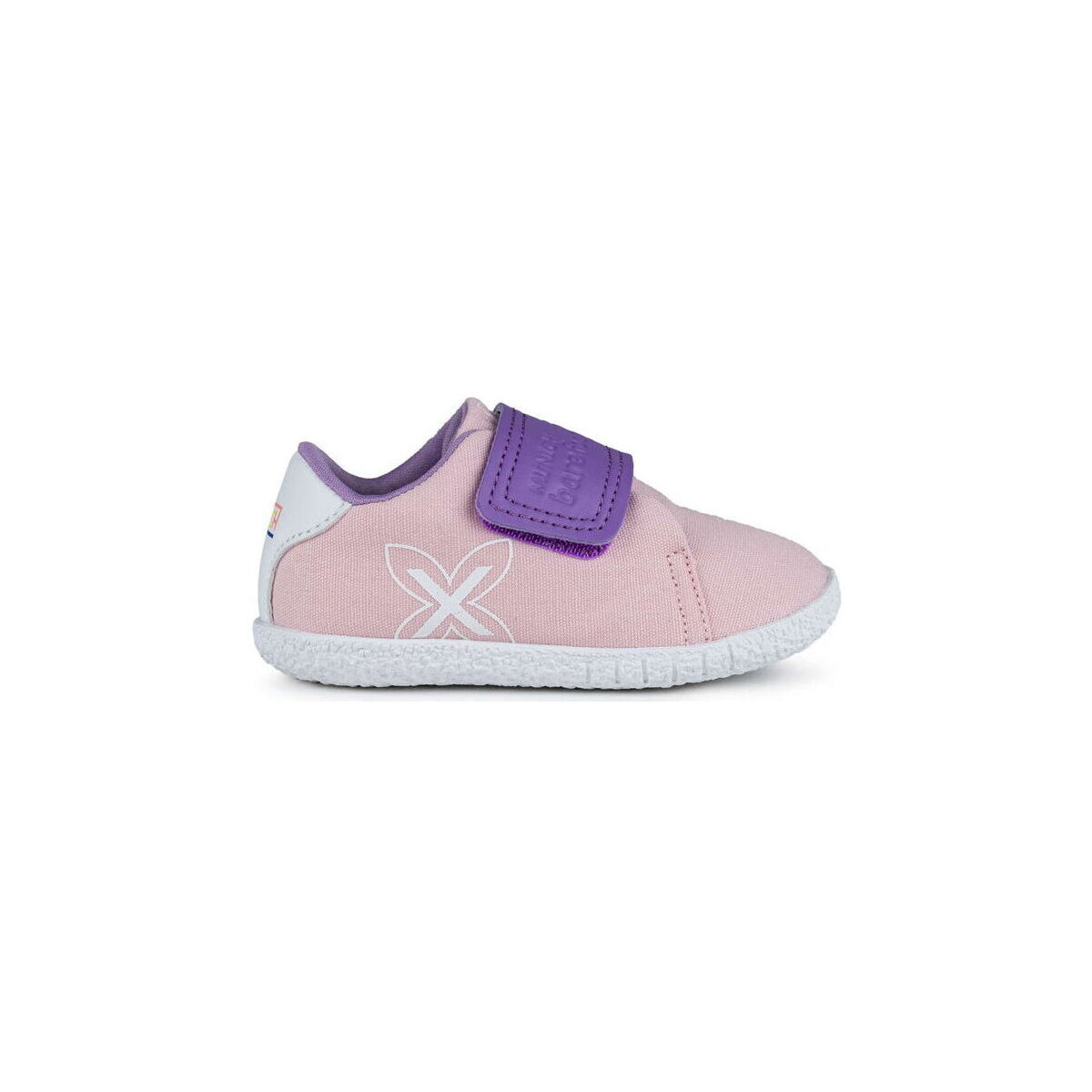 Chaussures Enfant Baskets mode Munich Baby paulo Rose