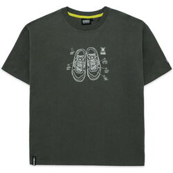 Vêtements Homme T-shirts manches courtes Munich T-shirt sneakers Gris