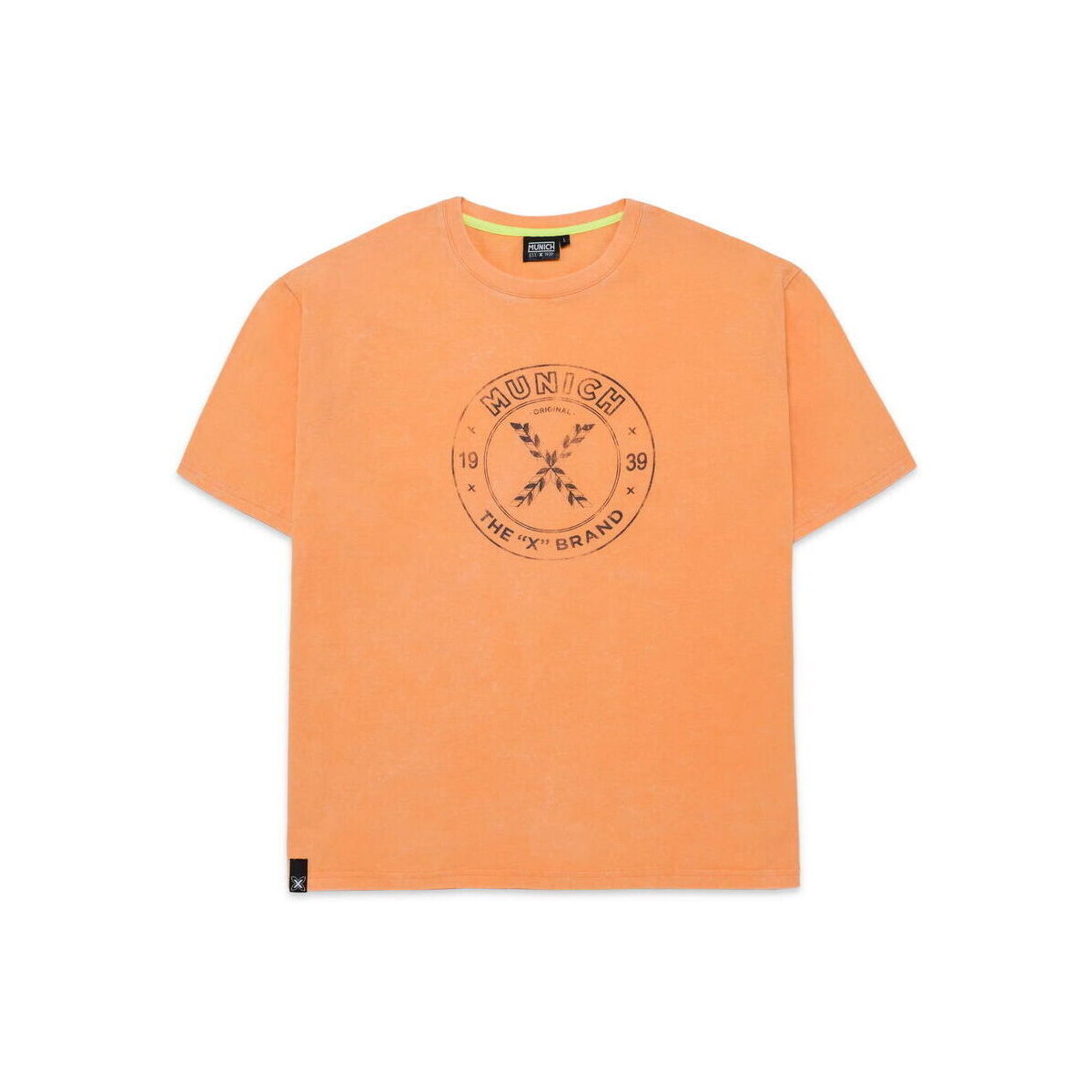 Vêtements Homme T-shirts manches courtes Munich T-shirt vintage Orange
