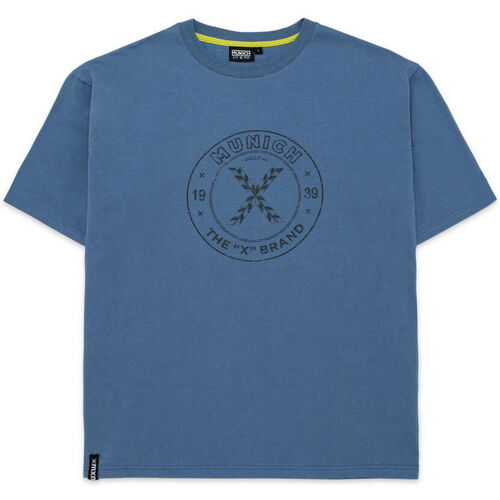 Vêtements Homme Malles / coffres de rangements Munich T-shirt vintage Bleu
