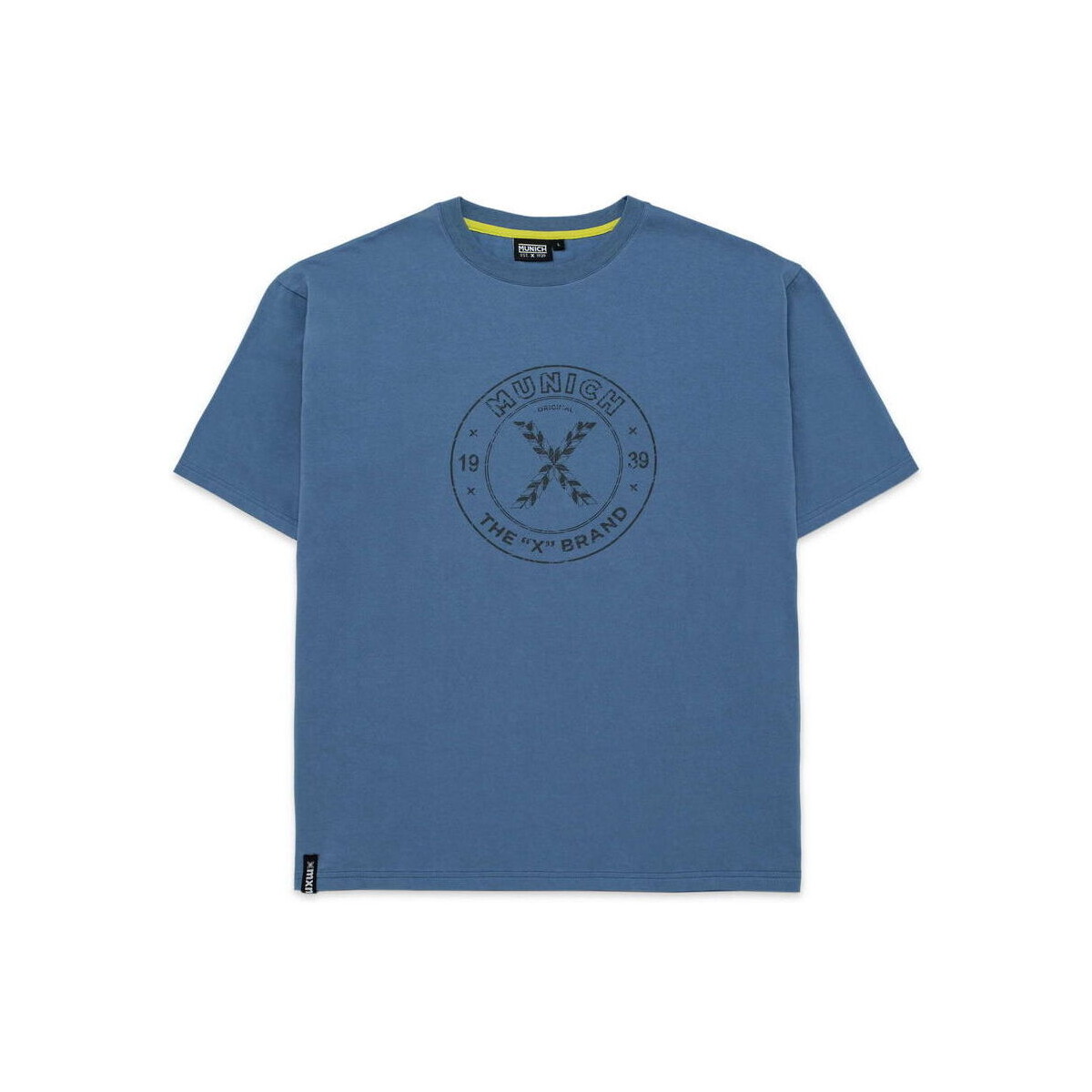 Vêtements Homme T-shirts manches courtes Munich T-shirt vintage Bleu