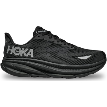 Chaussures Homme Baskets mode zapatillas de running Gore-TEX HOKA ONE ONE voladoras apoyo talón talla 38 Clifton 9 Gore-Tex Noir