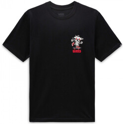 Vêtements Garçon T-shirts & Polos Vans Pizza skull ss Noir