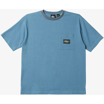 Vêtements Garçon T-shirts polo manches courtes Quiksilver Radical Times Bleu