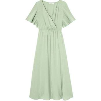 Vêtements Femme Robes Promod Robe mi-longue unie Vert
